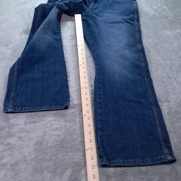Wrangler Retro Jean Men 33x29, Tag 32x30 Relaxed Boot Cut Blue Denim 10WRT20JH - Picture 8 of 12